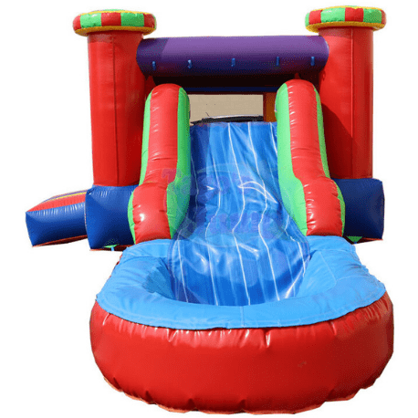 Tago's Jump Water Parks & Slides 9'H Red/Green Home by Tago's Jump 781880291190 CWS-057 9'H Red/Green Home by Tago's Jump SKU# CWS-057