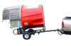 Image of Buy Red Portable Dunking Booth with New Wingless Design Dunk Tank