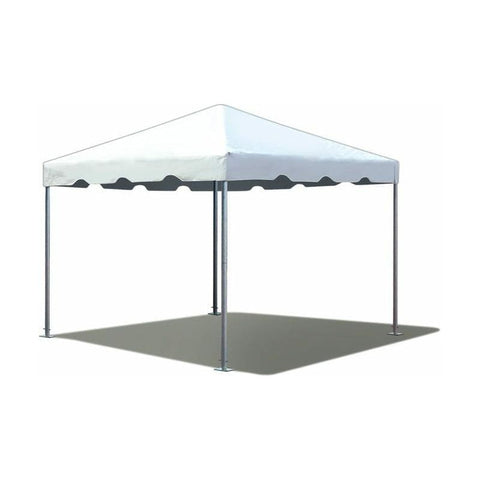 Tent and Table Tents 10' x 10' White PVC Weekender West Coast Frame Party Tent by Tent and Table 754972297325 BT-FE11WT 10' x 10' White PVC Weekender West Coast Frame Party Tent