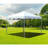 Image of Tent and Table Tents 10' x 10' White PVC Weekender West Coast Frame Party Tent by Tent and Table 754972297325 BT-FE11WT 10' x 10' White PVC Weekender West Coast Frame Party Tent