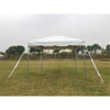 Image of Tent and Table Tents 10' x 10' White PVC Weekender West Coast Frame Party Tent by Tent and Table 754972297325 BT-FE11WT 10' x 10' White PVC Weekender West Coast Frame Party Tent