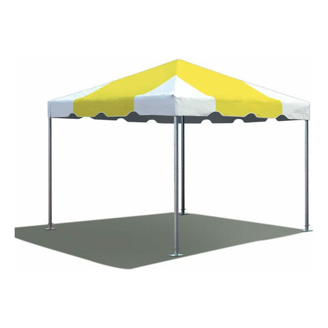 Tent and Table Tents 10' x 10' Yellow & White West Coast Frame Party Tent by Tent and Table 754972307628 BT-FW11YW