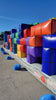 Image of Tetris' 68' Commercial Obstacle Course 3-Piece Combo with Blower - Inflatable Tetris Race Challenge