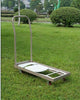 Image of Heavy Duty Universal Rolling Folding Chair Cart - Tan, Wide