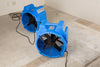 Image of B-Air PB-X24 1/4 HP High Velocity Polar Axial Air Mover and Blower Fan: Blue