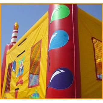 Ultimate Jumpers Commercial Bouncers Primary Colors Birthday Cake Jumper By Ultimate Jumpers Primary Colors Birthday Cake Jumper by Ultimate Jumpers SKU# J076