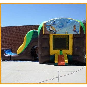 Ultimate Jumpers Inflatable Bouncers 12'H 3 IN 1 Inflatable Rain Forest Combo by Ultimate Jumpers 781880217909 C083 12'H 3 IN 1 Inflatable Rain Forest Combo by Ultimate Jumpers SKU# C083