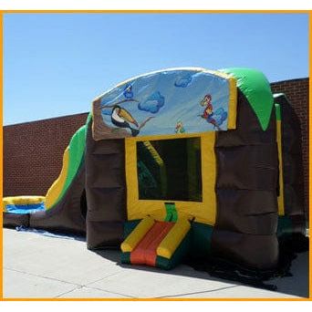 Ultimate Jumpers Inflatable Bouncers 12'H 3 in 1 Wet And Dry Inflatable Rain Forest Combo by Ultimate Jumpers 781880217916 C084 12'H 3 in 1 Wet & Dry Inflatable Rain Forest Combo by Ultimate Jumpers