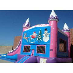 12'H Inflatable Wet Dry Winter Wonderland Combo by Jumper