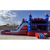 Image of Ultimate Jumpers Inflatable Bouncers 15'H Dual Lane Wet & Dry All American Combo By Ultimate Jumpers