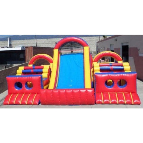 Ultimate Jumpers Inflatable Bouncers 18'H Adrenaline Rush Obstacle Course by Ultimate Jumpers 781880250890 I093 18'H Adrenaline Rush Obstacle Course by Ultimate Jumpers SKU# I093