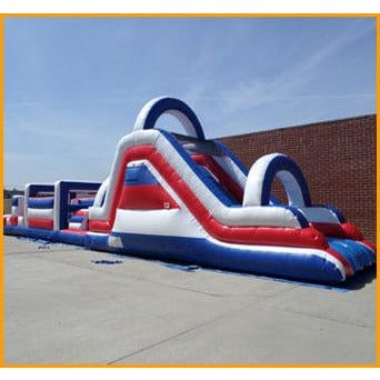 Ultimate Jumpers Inflatable Bouncers 18'H All American Obstacle Course by Ultimate Jumpers 781880240525 I064 18'H All American Obstacle Course by Ultimate Jumpers SKU#I064