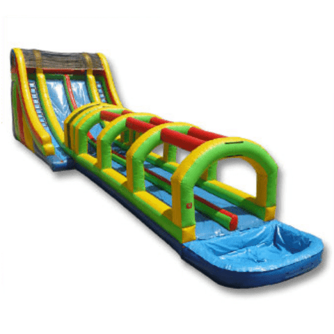 Ultimate Jumpers Slip N Slides 20' INFLATABLE DOUBLE LANE SPLISH SPLASH by Ultimate Jumpers W054 20' INFLATABLE DOUBLE LANE SPLISH SPLASH by Ultimate Jumpers SKU# W054