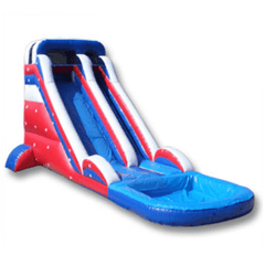 Ultimate Jumpers Waterslide 20' PATRIOTIC WATER SLIDE by Ultimate Jumpers W068 20' PATRIOTIC WATER SLIDE by Ultimate Jumpers SKU# W068