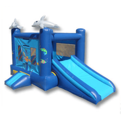 Ultimate Jumpers WET N DRY COMBOS 13' 2 IN 1 MINI SEA WORLD COMBO by Ultimate Jumpers C036 13' 2 IN 1 MINI SEA WORLD COMBO by Ultimate Jumpers SKU# C036