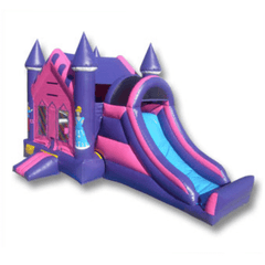 Ultimate Jumpers WET N DRY COMBOS 13' 3 IN 1 PRINCESS CASTLE COMBO by Ultimate Jumpers C034 13' 3 IN 1 PRINCESS CASTLE COMBO by Ultimate Jumpers SKU# C034