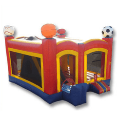 Ultimate Jumpers WET N DRY COMBOS 13' 5 IN 1 SPORTS ARENA COMBO by Ultimate Jumpers C054 13' 5 IN 1 SPORTS ARENA COMBO by Ultimate Jumpers SKU# C054