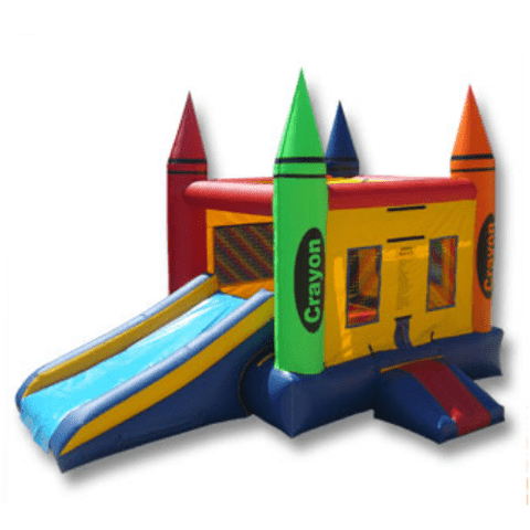 Ultimate Jumpers WET N DRY COMBOS 14' 2 IN 1 MINI CRAYON JUMPER COMBO by Ultimate Jumpers C039 14' 2 IN 1 MINI CRAYON JUMPER COMBO by Ultimate Jumpers SKU# C039