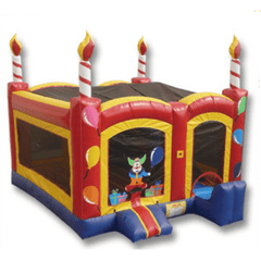 Ultimate Jumpers WET N DRY COMBOS 14' 5 IN 1 BIRTHDAY CAKE COMBO by Ultimate Jumpers C056 14' 5 IN 1 BIRTHDAY CAKE COMBO by Ultimate Jumpers SKU# C056