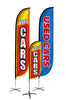 Image of Used Cars Feather Flag
