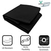Image of 10' x 20' Heavy Duty Waterproof PVC Vinyl Tarp - Black