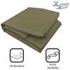 Image of 12' x 16' Heavy Duty Waterproof PVC Vinyl Tarp - Green