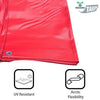 Image of 20' x 20' Heavy Duty Waterproof PVC Vinyl Tarp - Red