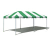 Image of 10' x 20' Premium West Coast Frame Party Tent - Green and White