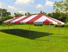 Image of 20' x 40' Premium West Coast Frame Party Tent - Red and White