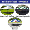 Image of 10' x 10' Premium West Coast Frame Party Tent - Black Canopy Tent for Events