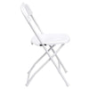 Image of White Plastic Folding Chairs