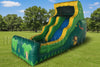 Image of 18 Foot Tropical Double Drop Wet Dry Slide - WS4124