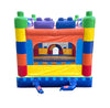 Image of 14.5'H Crossover Building Block Bounce House with Blower by POGO