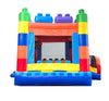 Image of 14.5'H Crossover Building Block Bounce House with Blower by POGO