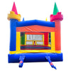 Image of Rental Lite Rainbow Modular Bounce House with Blower