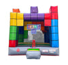 Image of Rental Lite Tetris® Bounce House with Blower by POGO Bounce House