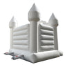 Image of White Wedding Castle Bounce House with Blower by POGO