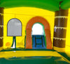 Image of Rental Lite Tropical Bounce House Slide Combo with Non-Removable Pool