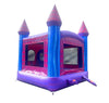 Image of Rental Lite Deluxe Pink Marble Inflatable Bounce House with Slide Combo with Blower