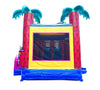 Image of Tropical Paradise, Double Water Slide Bounce House with Blower