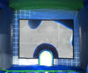 Image of Video Game Mega Bounce House with Slide Combo with Blower