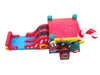 Image of Christmas, Double Water Slide Bounce House with Blower