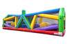 Image of 40' Retro Radical Run Extreme Unit #3 Inflatable Obstacle Course with Blower