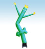 Image of 12' Fly Guy Inflatable Tube Man with Blower - Green Arrow