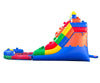 Image of Rental Lite 15' Building Block Water Slide with Blower