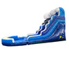 Image of Rental Lite 15' Blue Wave Inflatable Water Slide with Blower and Pool