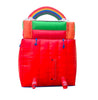 Image of 15' Rental Lite Rainbow Cloud Inflatable Water Slide with Blower and Pool