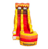 Image of 15' Tall Lava Wave Wet/Dry Inflatable Slide with Blower and Detachable Pool