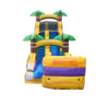 Image of 15' Tropical Yellow Marble Inflatable Water Slide with Blower
