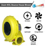 Image of Zoom W2L 1/2 HP Inflatable Blower Infographic – 450 Watt 500 CFM Output